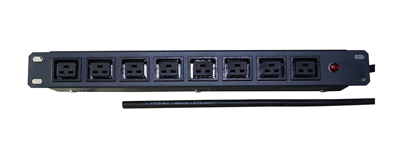 Thanh Nguồn PDU 8 Cổng C19, 1U, 20A